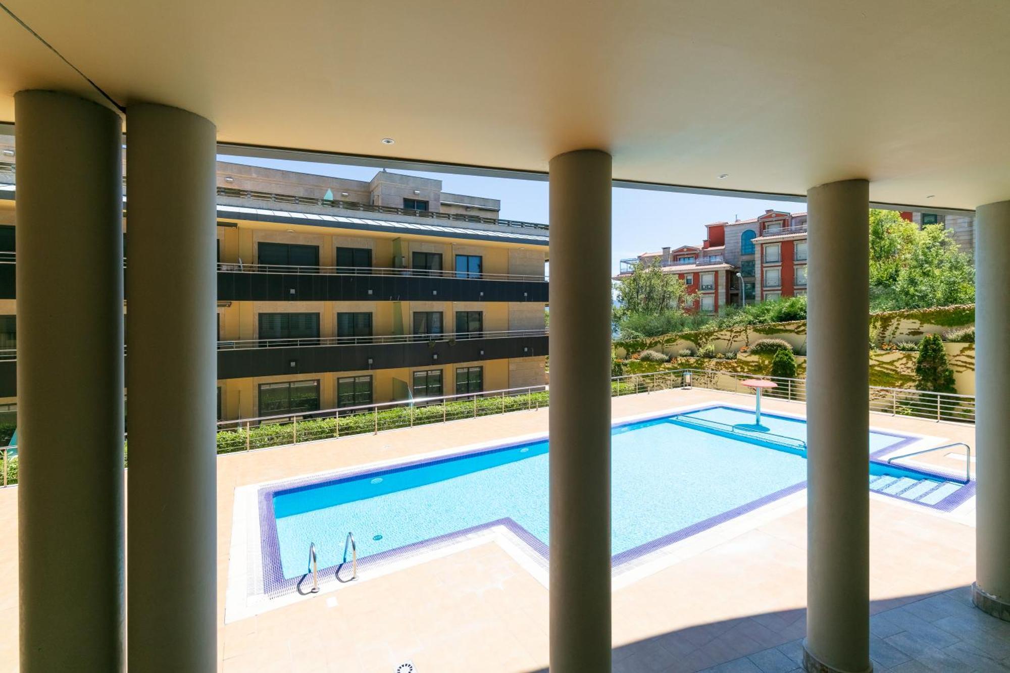 Playa Sanxenxo Apartment ภายนอก รูปภาพ