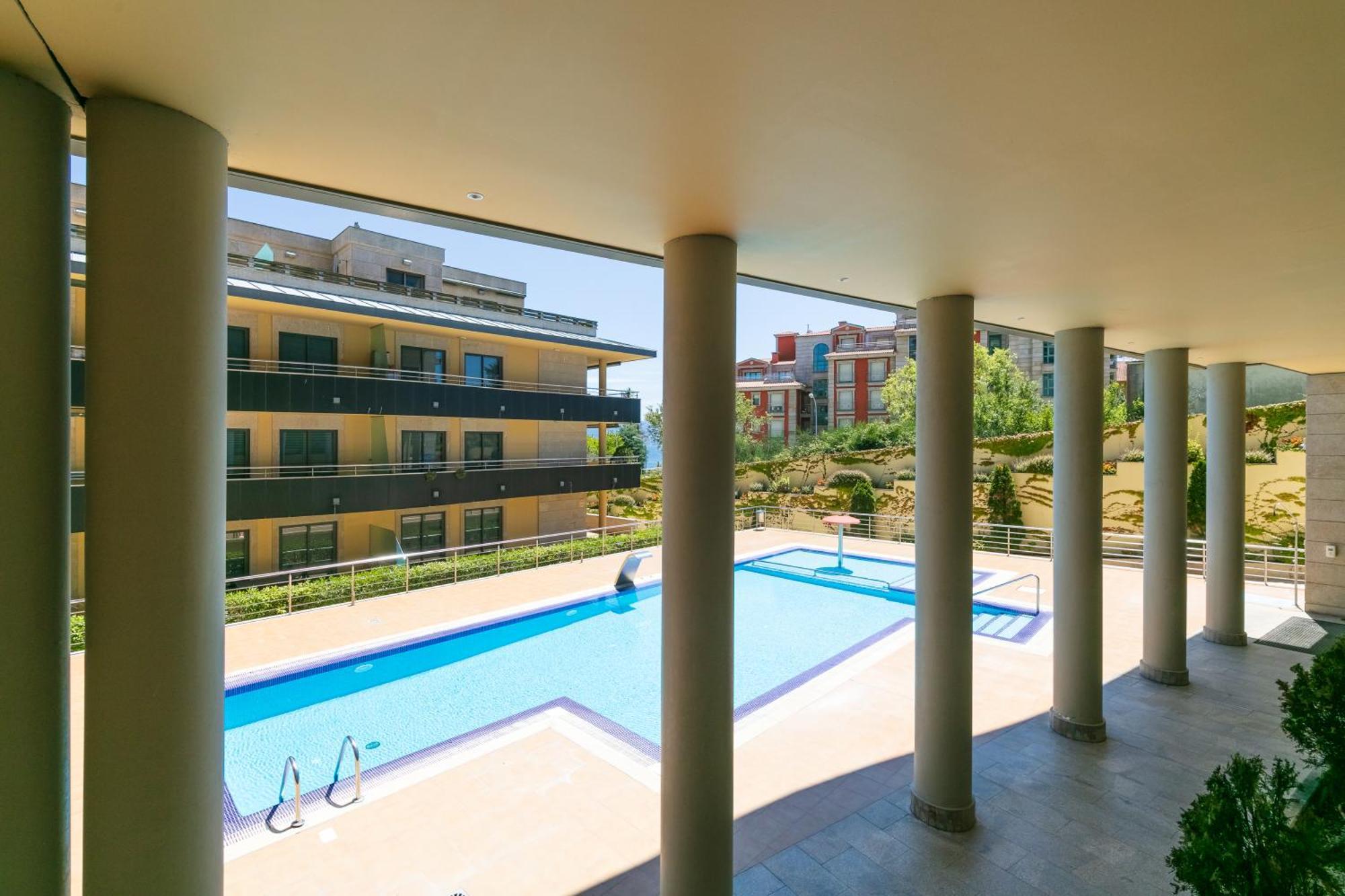 Playa Sanxenxo Apartment ภายนอก รูปภาพ
