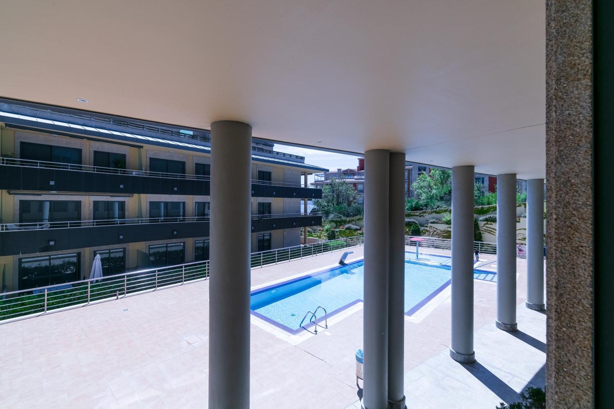 Playa Sanxenxo Apartment ภายนอก รูปภาพ